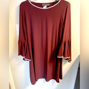 Badgley Mischka shift dress size medium